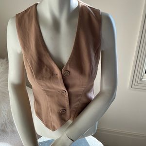 Abercrombie and Fitch Tailored Vest Top XXS